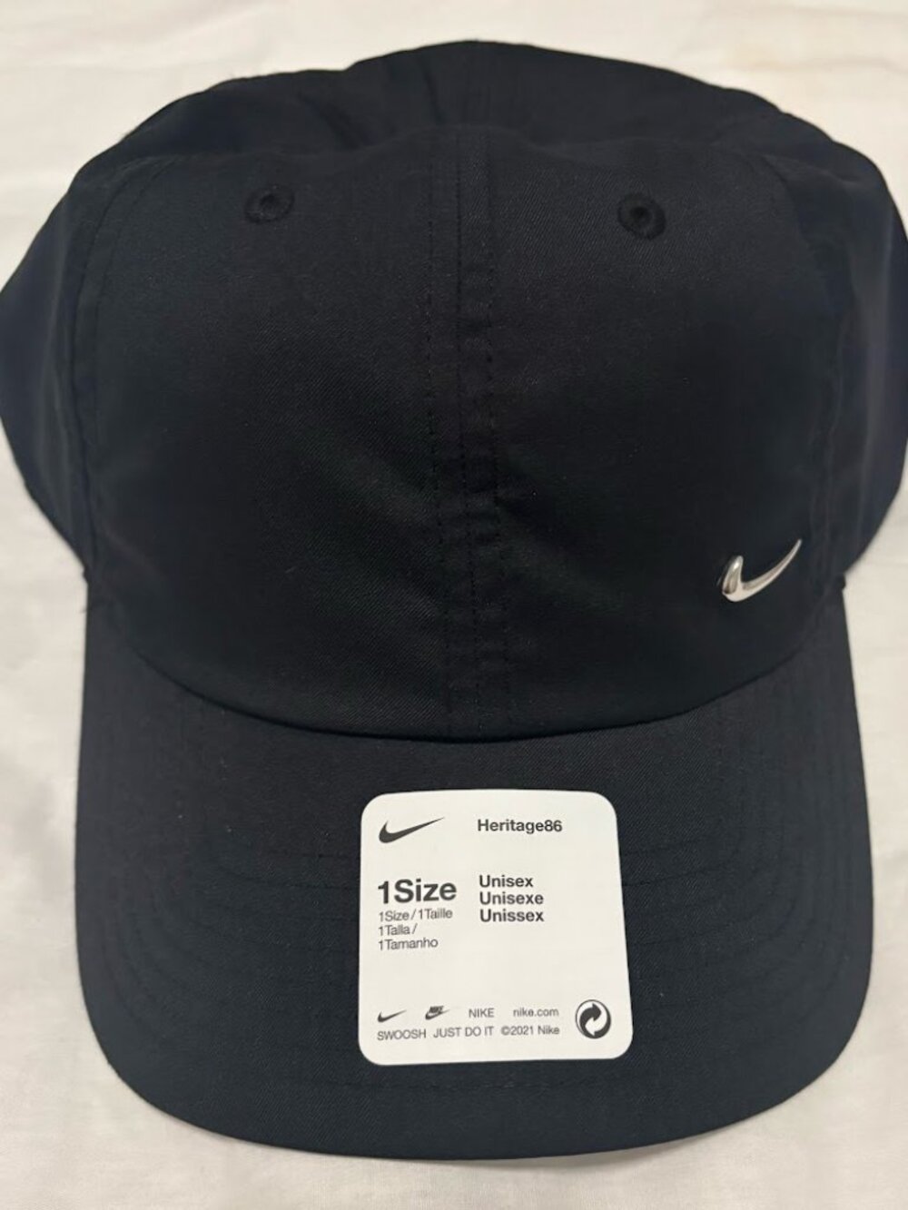 Nike Heritage86 Black Unisex Cap